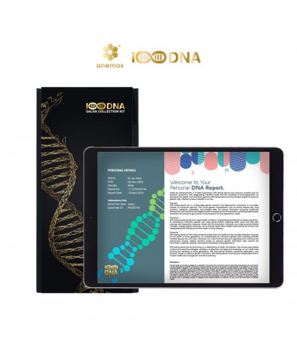 Anemos 100DNA - Lifestyle, Health Risk, Cancer Risk Report